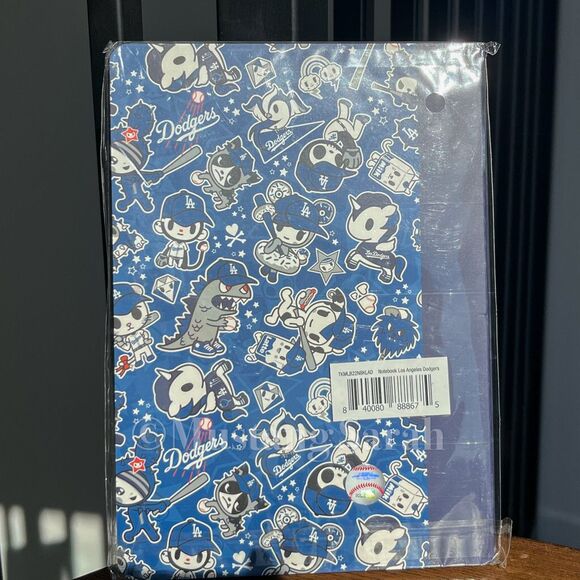 Dodgers Notebook Tokidoki MLB LA Blue World Series Winner Sealed New - Picture 2 of 4